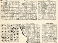 Adams County - Lincoln, Preston, Richfield, Jackson, Dell Prairie, New Haven, Wisconsin State Atlas 1930c